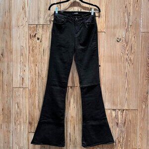 J Brand Black Flared High-Rise Jeans Size 26 Womens Denim Pants